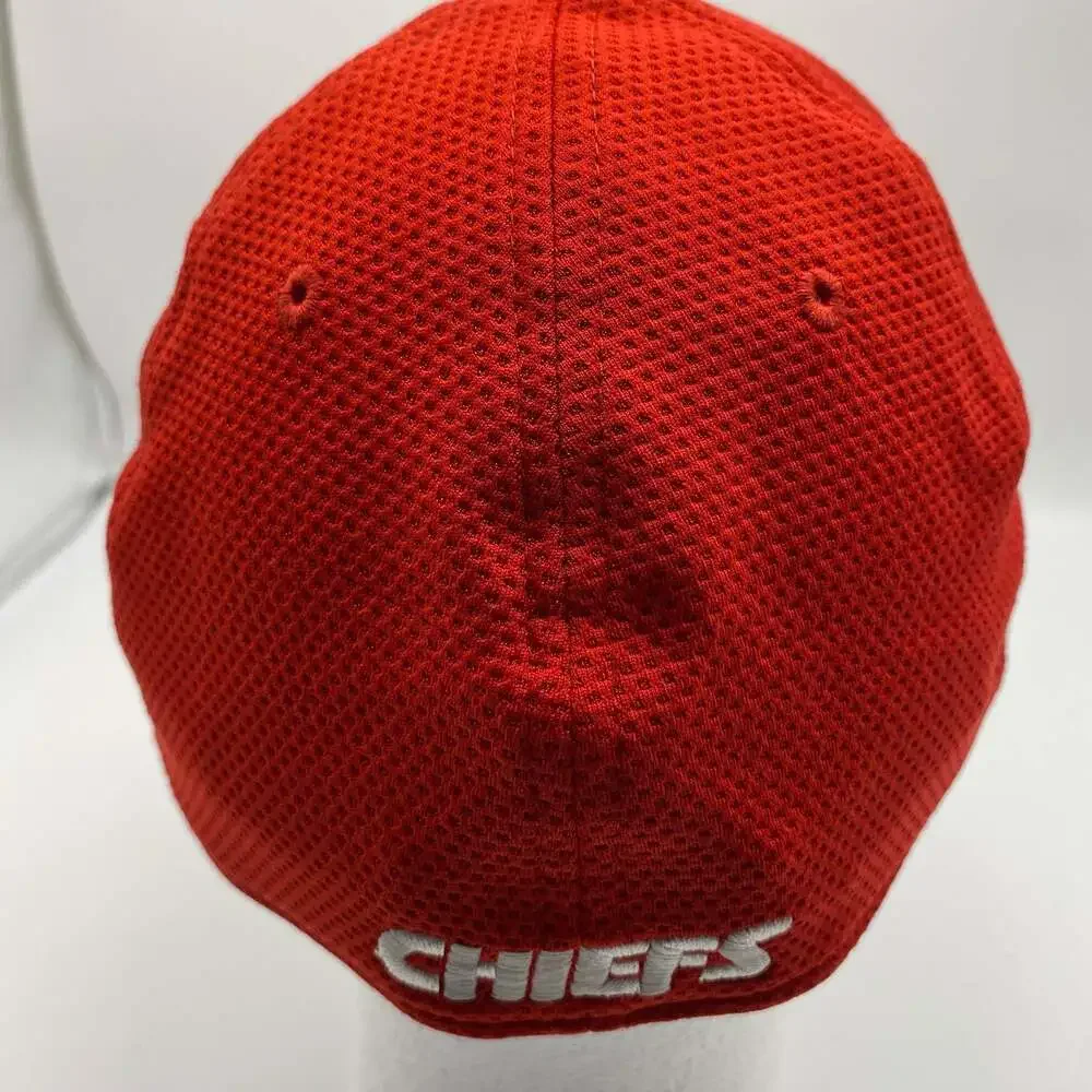Kansas City Chiefs Red/Gold Two-Tone Precurved Hat
